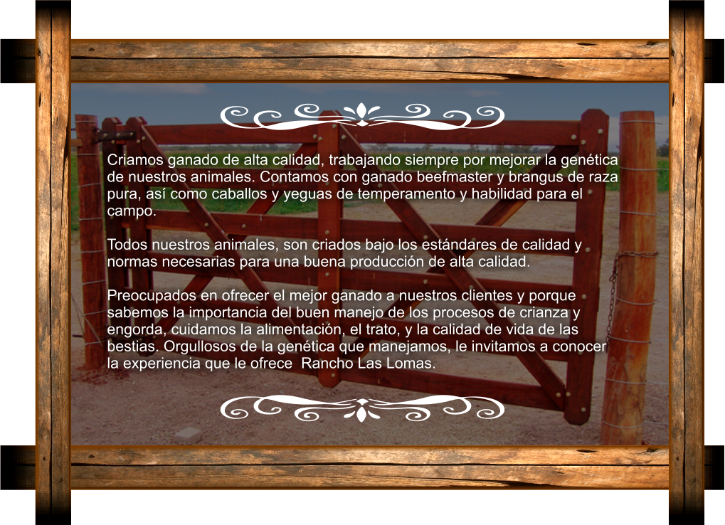 rancho las lomas quienes somos